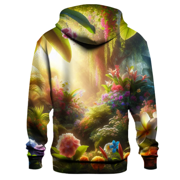 Joyful Tropical Flora Hoodie