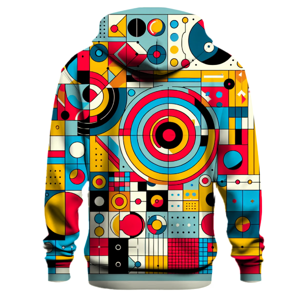 Bold Abstract Shapes Hoodie