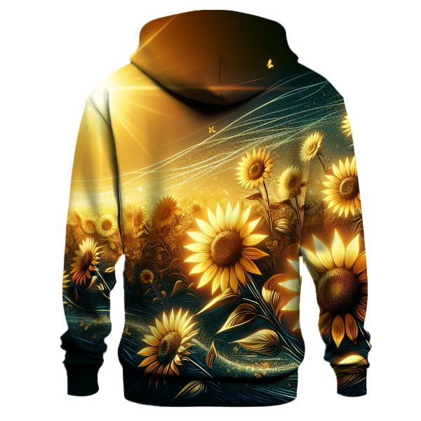 Dreamy Sunflower Fields Hoodie