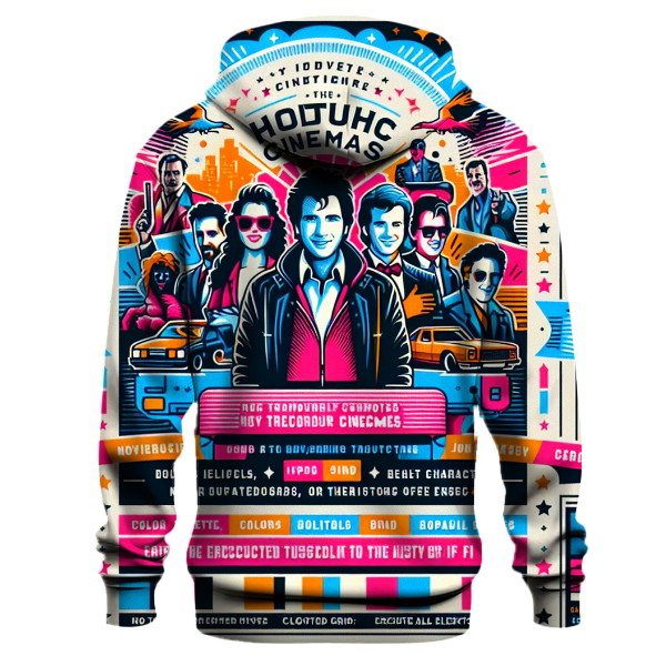 Classic Film Icons Hoodie