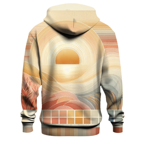 Peach Sunrise Fusion Hoodie