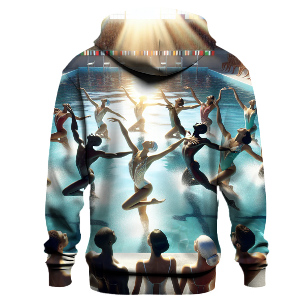 Synchronized Swimming - Fluid Harmony Hoodie