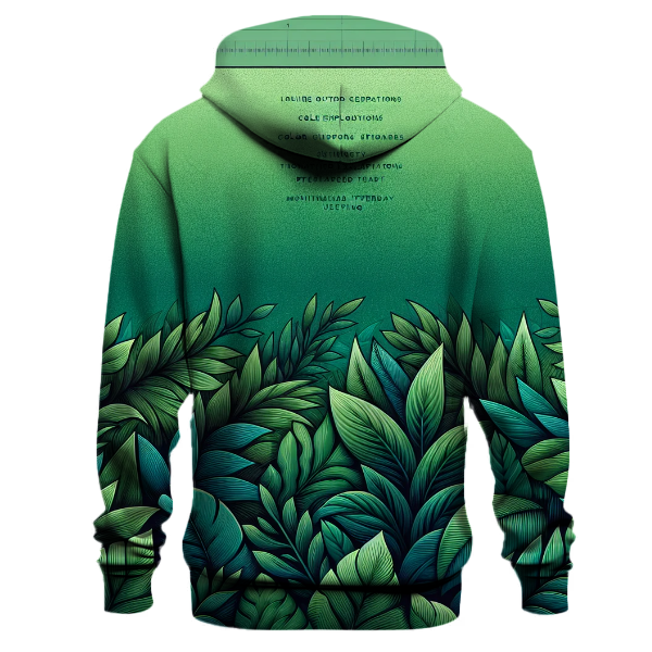 Emerald Jungle Escape Hoodie