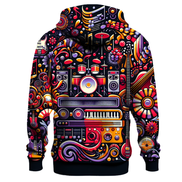 Groovy 70s Music Festival Hoodie