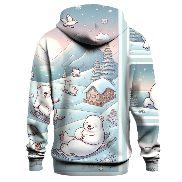 Polar Bear Playtime Hoodie