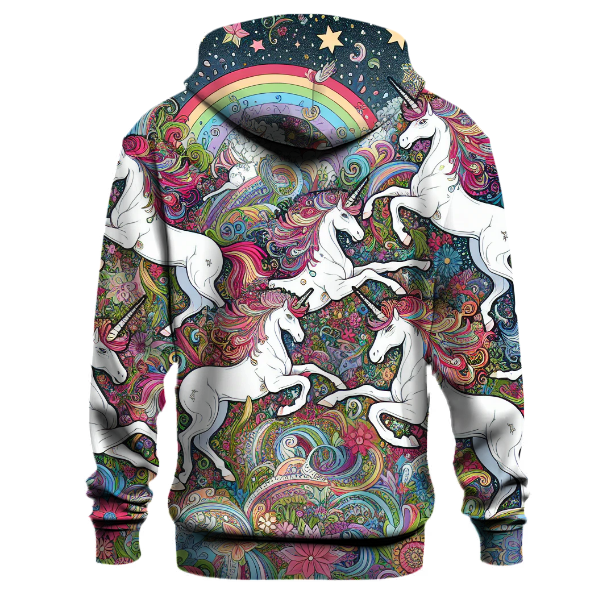 Fantasy Dreaming Unicorns Hoodie