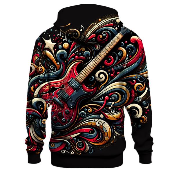 Electric Guitar Vibes Hoodie