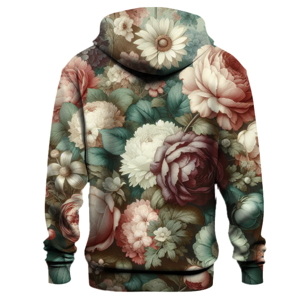 Vintage Blossoms Hoodie