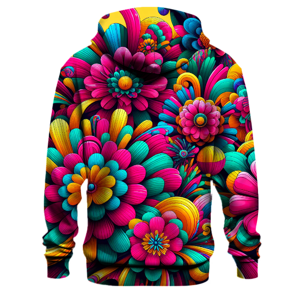 Floral Burst Hoodie
