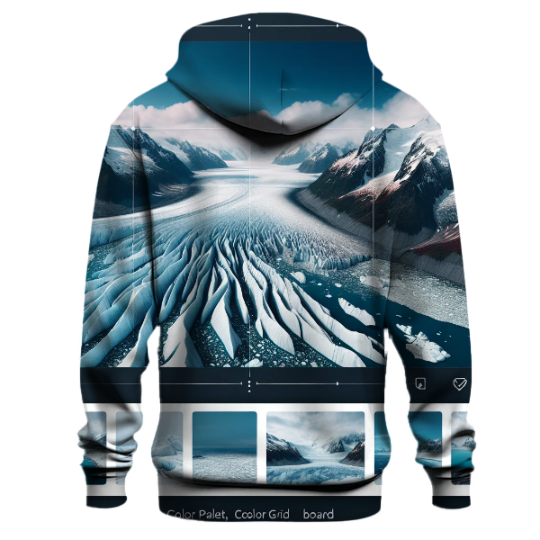 Majestic Glacier Journey Hoodie