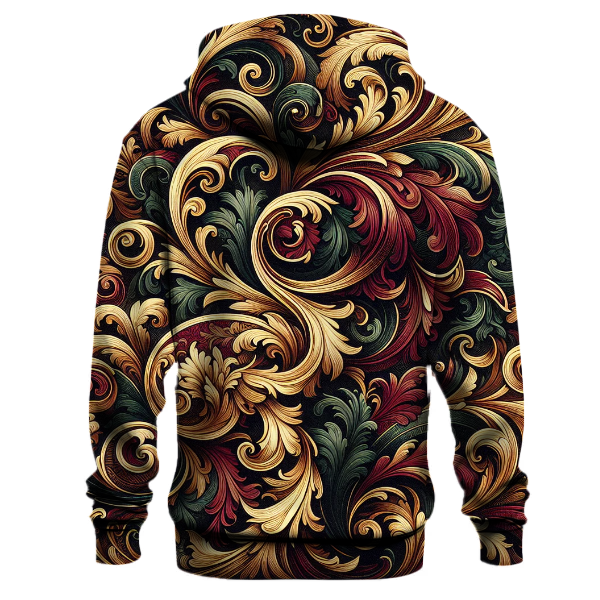 Renaissance Floral Whirl Hoodie
