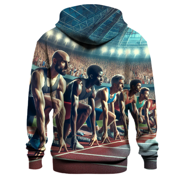 Track and Field Sprinting Dreams Hoodie