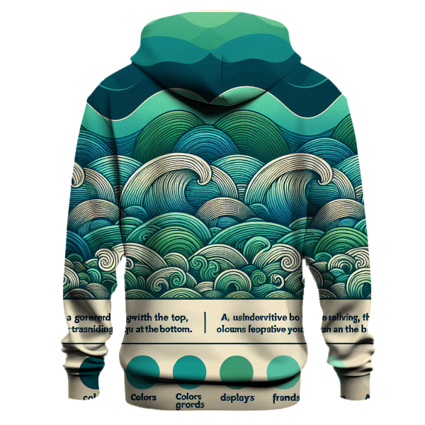 Emerald Ocean Gradient Hoodie