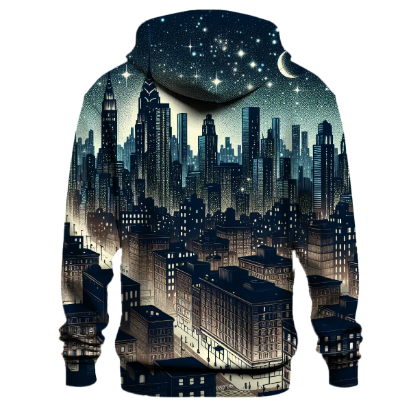 Cityscape Noir Hoodie