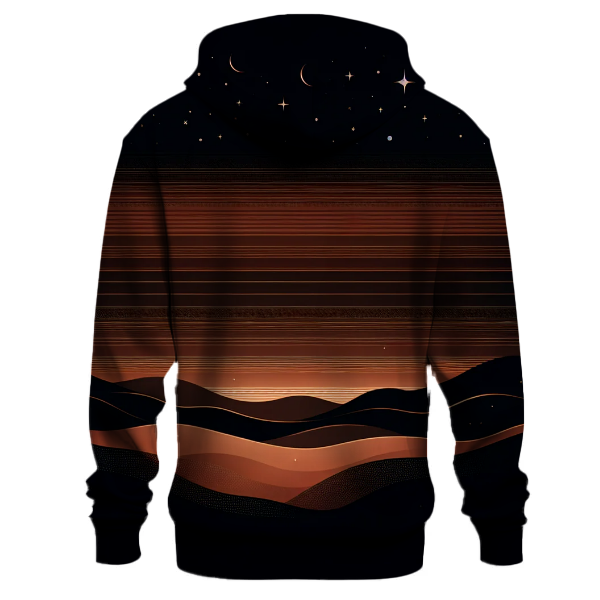 Amber Nightfall Gradient Hoodie