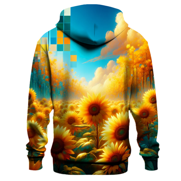Radiant Autumn Sunflowers Hoodie