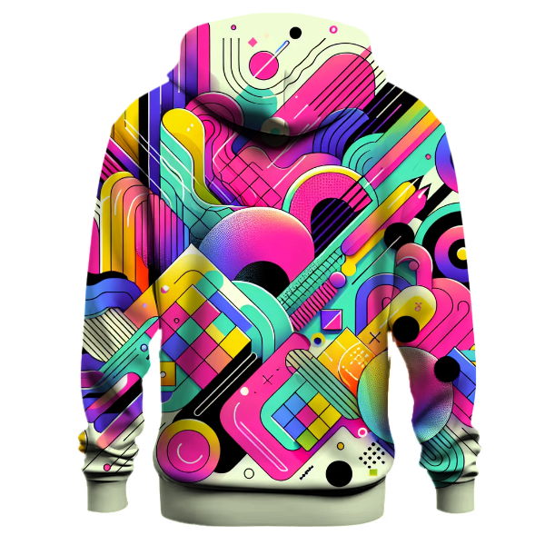 Radical Retro Splash Hoodie