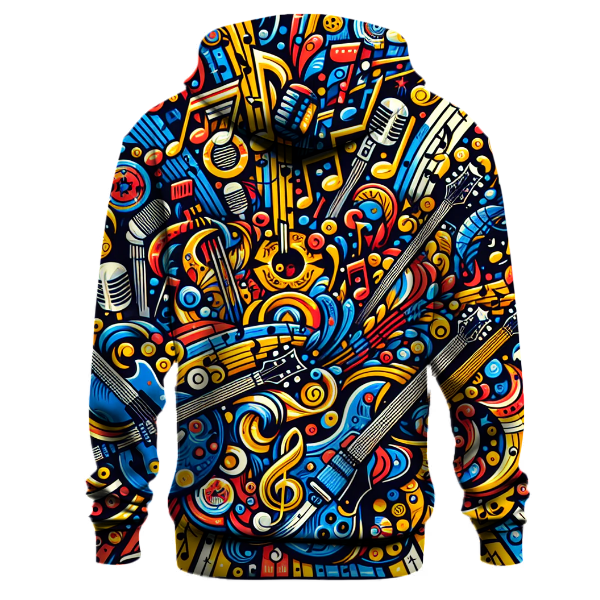 Retro 70s Music Vibes Hoodie