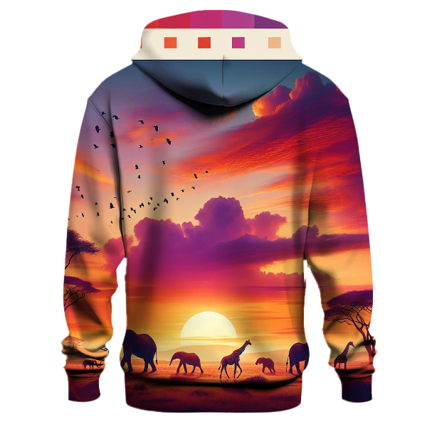 Majestic Safari Sunset Hoodie