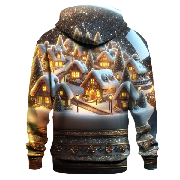 Snow Globe Village Christmas Hoodie