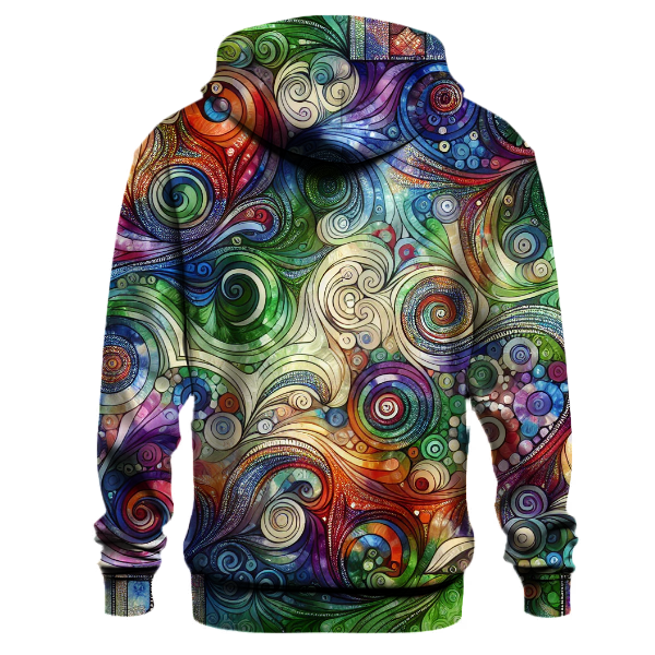 Funky Tie-Dye Expressions Hoodie