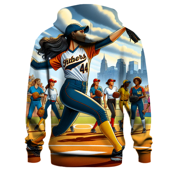 Softball Pitcher Hoodie