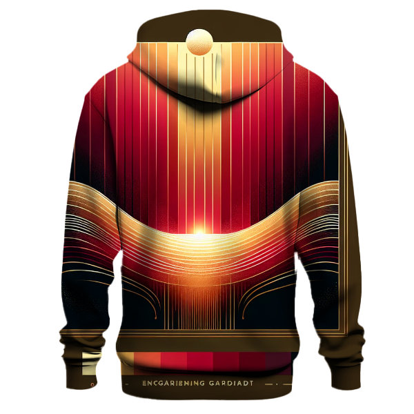 Crimson to Gold Horizon Hoodie