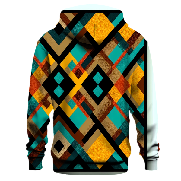 Funky Argyle Groove Hoodie