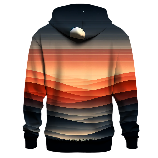 Charcoal Sunset Merge Hoodie