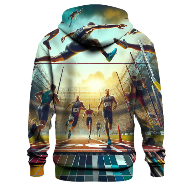 Pole Vaulting - Reaching New Heights Hoodie