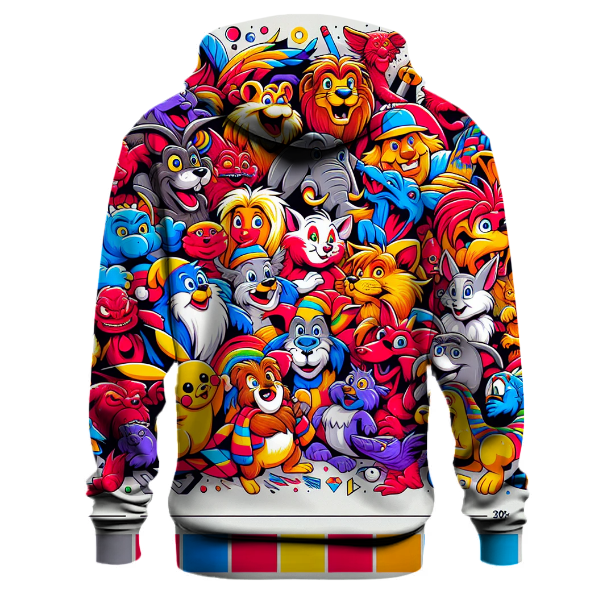 Classic 80s Cartoon Hoodie