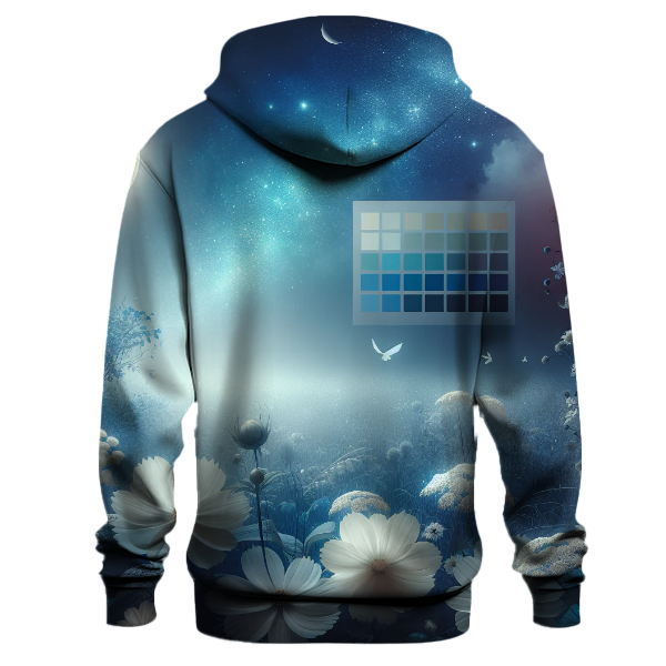 Mystic Lunar Blossoms Hoodie