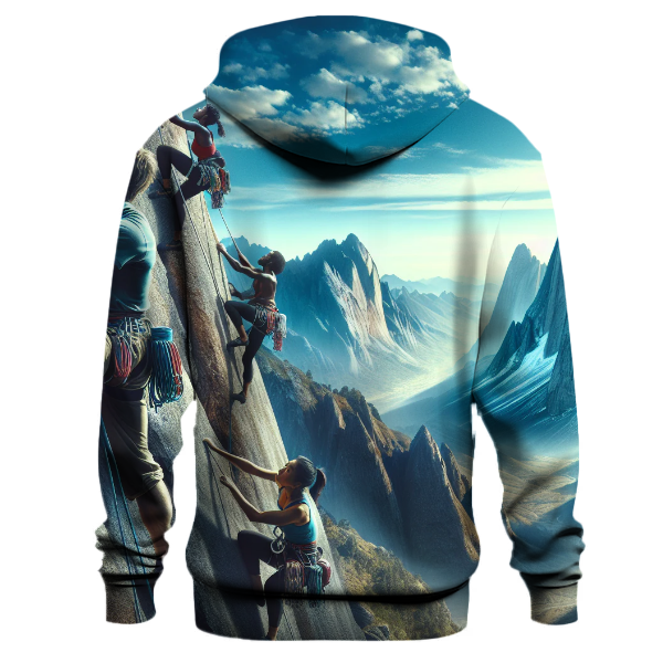 Rock Climbing - Conquer the Heights Hoodie