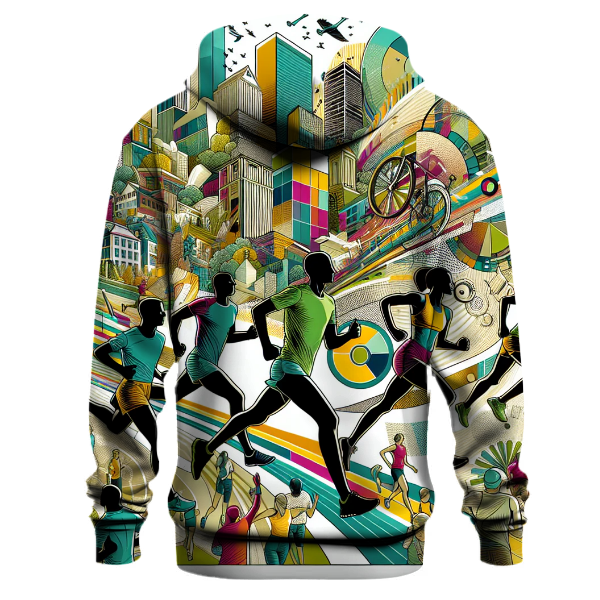 Running the Urban Track Hoodie