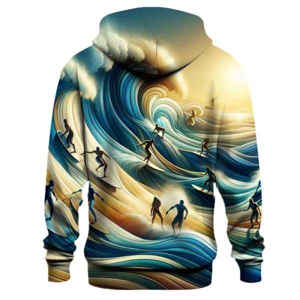 Surfing - Ride the Waves Hoodie