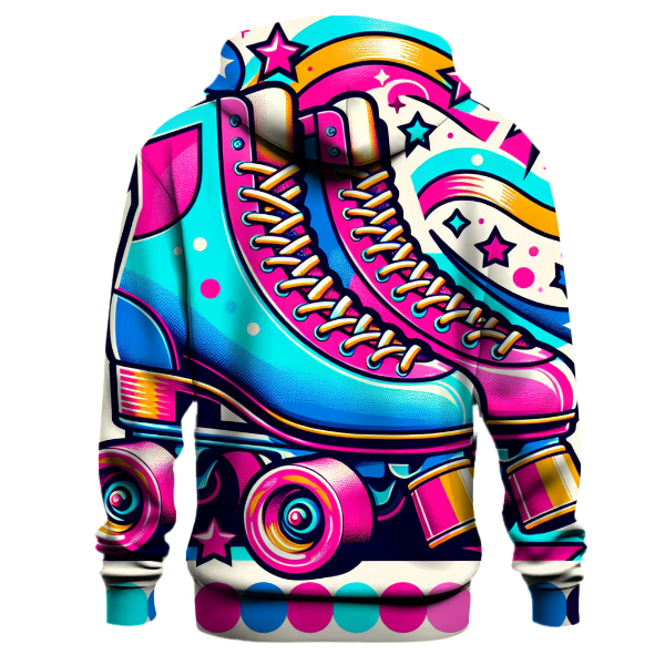 Nostalgic Roller Skate Hoodie