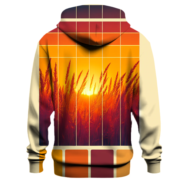 Golden Prairie Sunset Hoodie