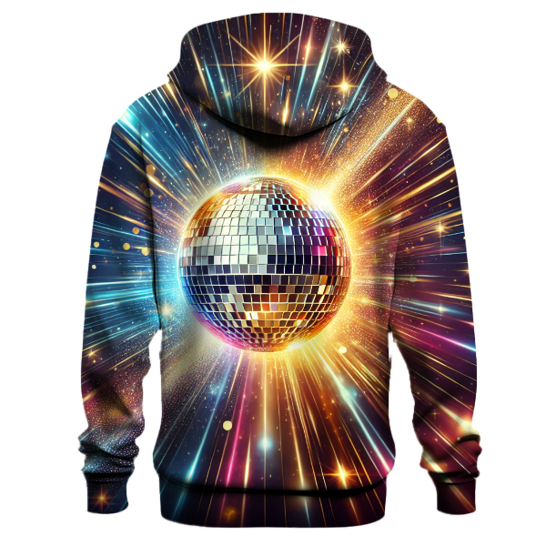 Dazzling Disco Vibes Design Hoodie