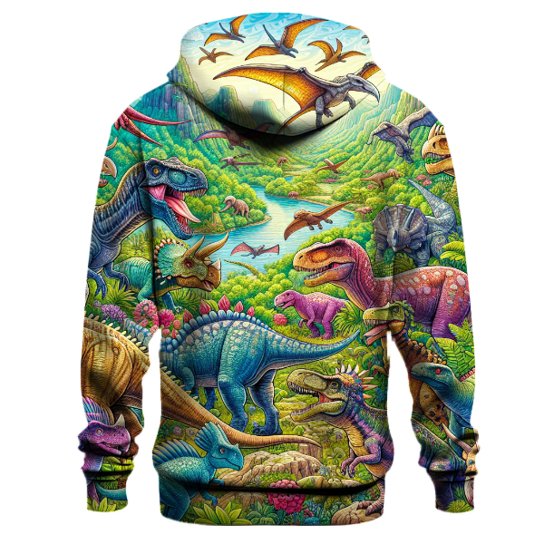 Playful Dino Adventures Hoodie