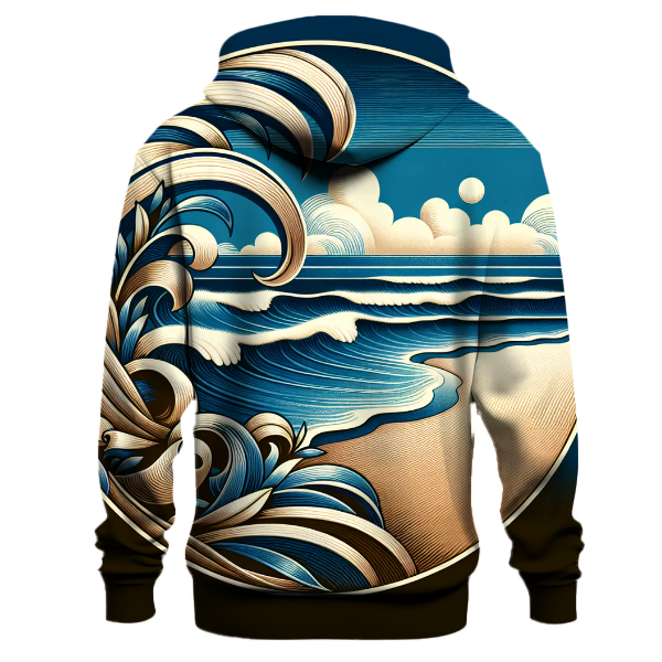 Serene Ocean Horizon Hoodie