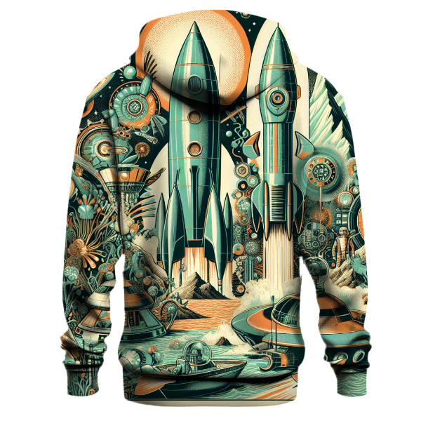Vintage Sci-Fi Designs Hoodie