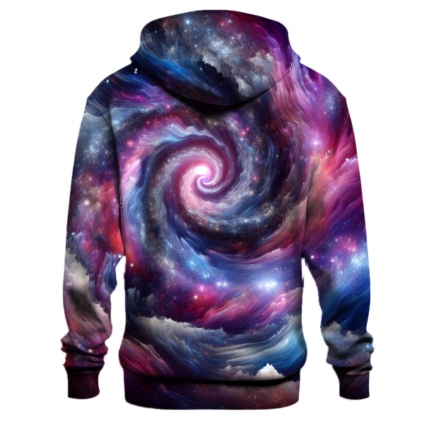 Cosmic Neon Vortex Hoodie