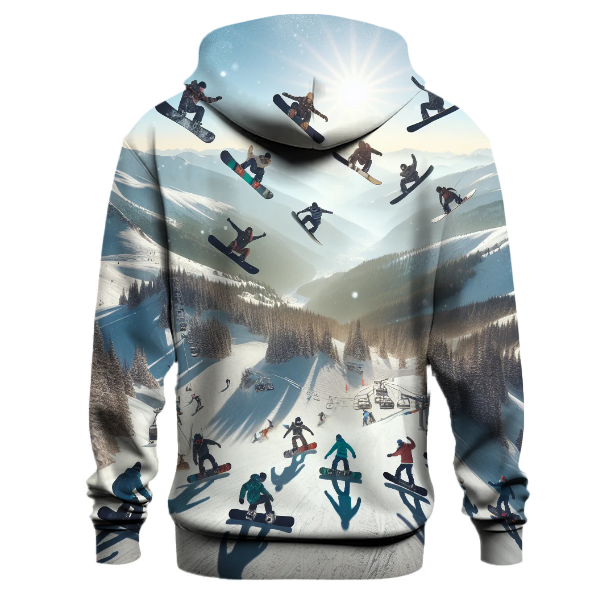 Adventure Snowboarding Hoodie