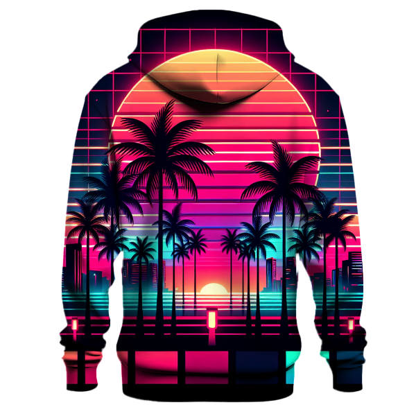 Miami Vice Nights Design Hoodie