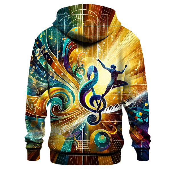 Colorful Soulful Rhythms Hoodie