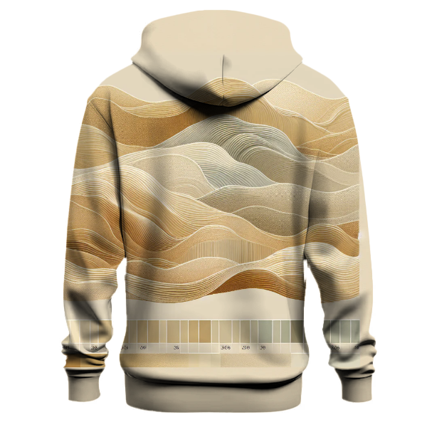 Sand Dune Harmony Tie-Dye Hoodie