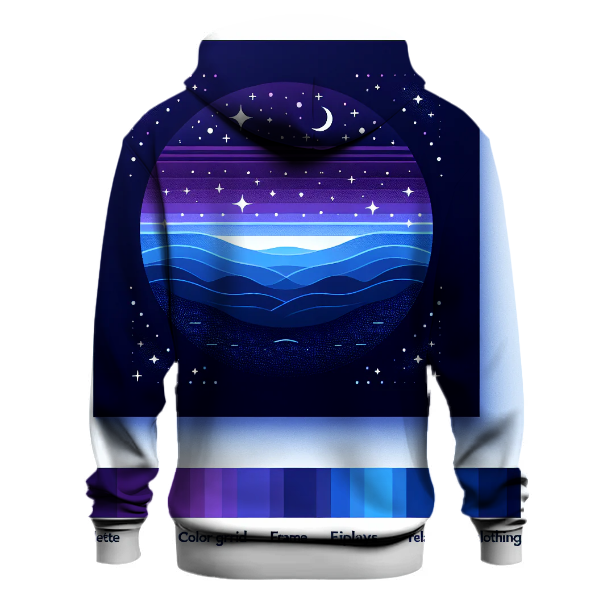 Celestial Midnight Voyage Hoodie