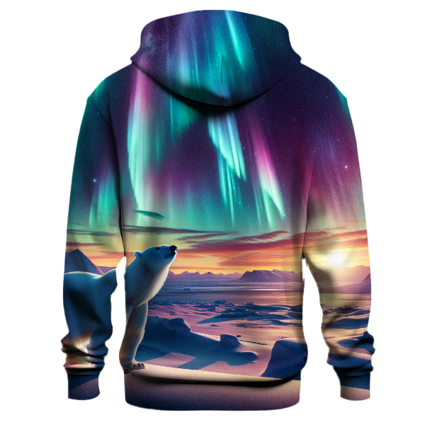Polar Bear Aurora Hoodie