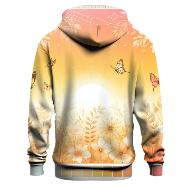 Floral Sunrise Bliss Hoodie