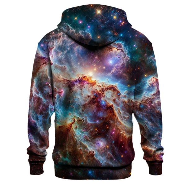 Cosmic Nebula Burst Hoodie